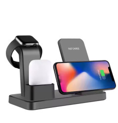 Incarcator Wireless 3‑in‑1 pliabil Dimensiuni Iphone, Compatibilitate Universala