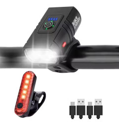 Set Lumini Bicicleta, Trotineta, Far Cu Led