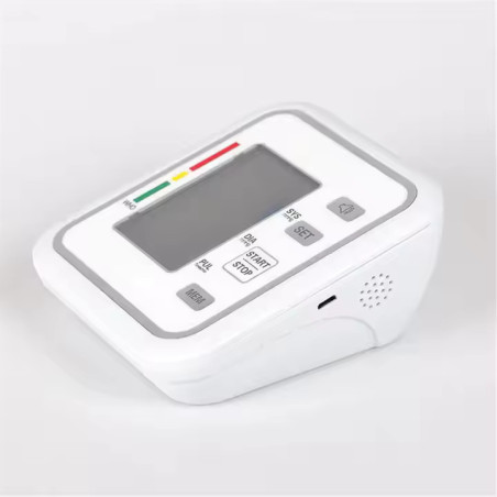 Tensiometru automat de brat, Tehnologie IntelliSense, Afisaj LCD, Alb